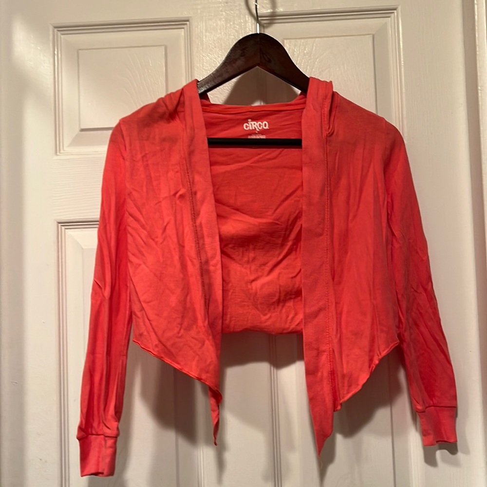 Girls long sleeve jacket size medium
